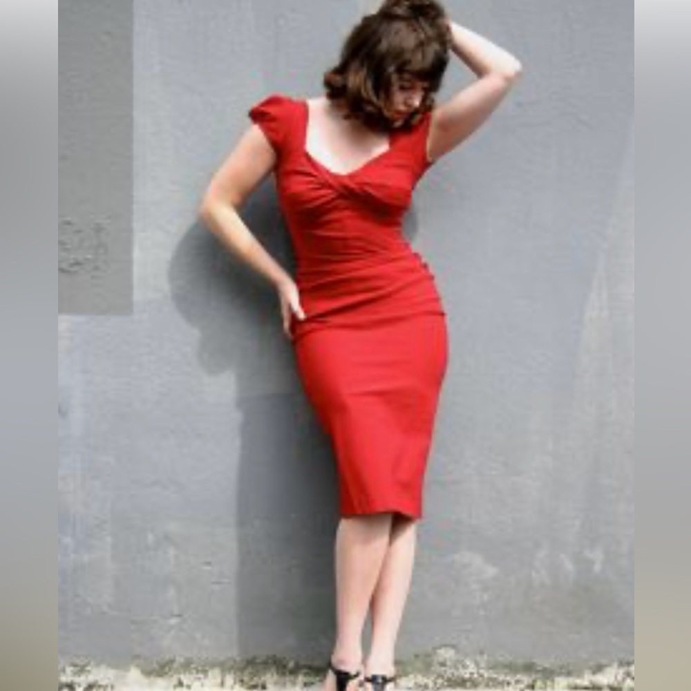 Stop Staring Billion Dollar baby dress - Red Size Medium